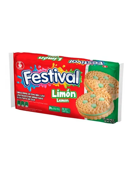 GALLETA LIMON FESTIVAL*12U