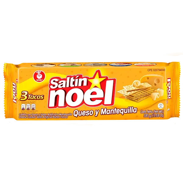 GALLETA QUESO SALTIN NOEL*3T