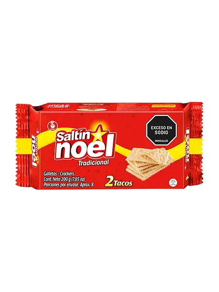 GALLETA SALTIN NOEL*2T