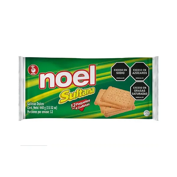 GALLETA SULTANA NOEL*12U