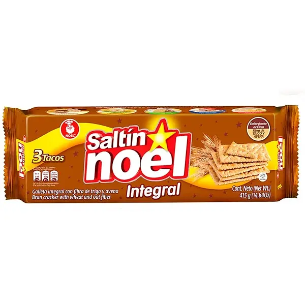 GALLETA INTEGRAL SALTIN NOEL *3T