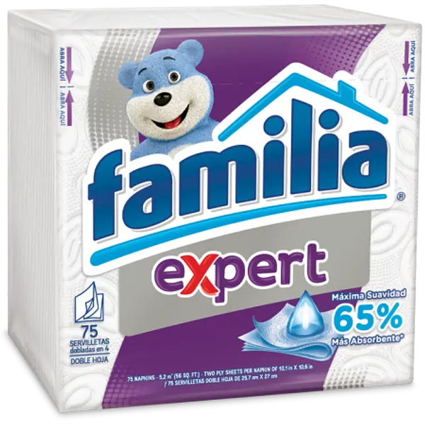SERVILLETA FAMILIA EXPERT *75