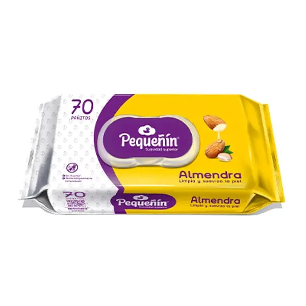 PAÑITOS HUMEDOS ALMENDRA PEQUEÑIN *70U