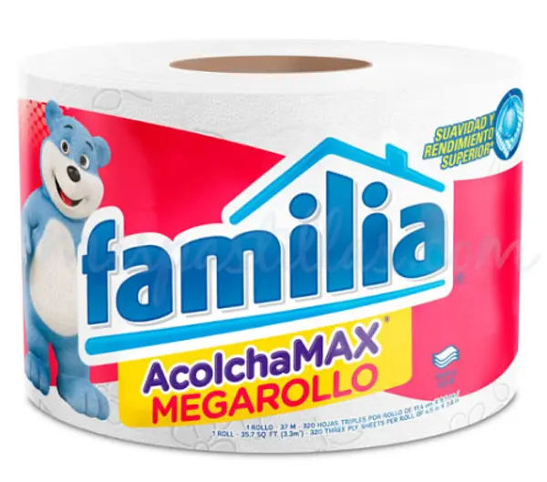 PAPEL HIGIENICO MEGARROLLO FAMILIA*1U