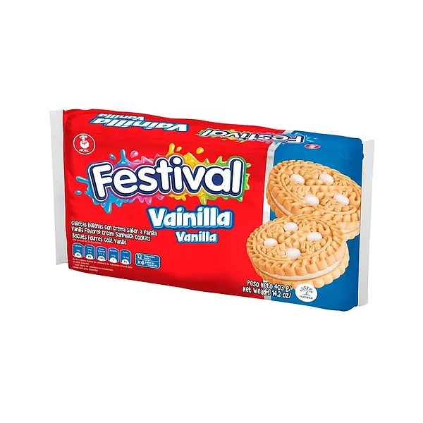GALLETA VAINILLA FESTIVAL*12U