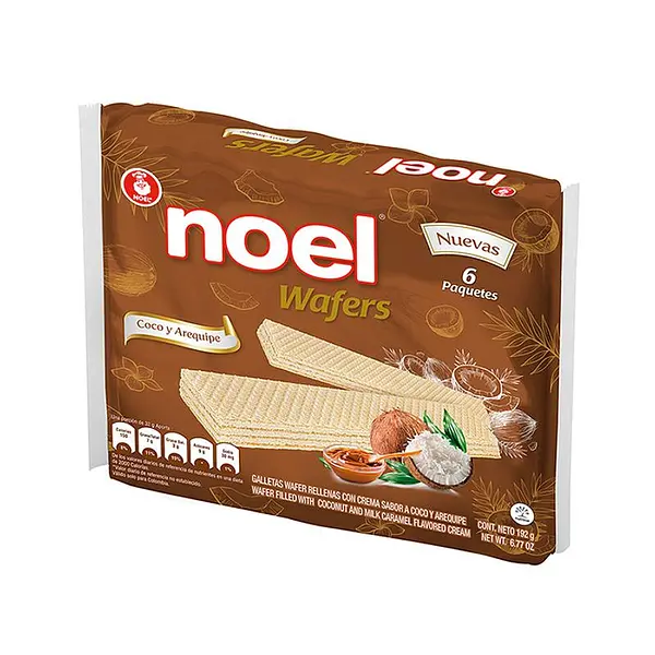 GALLETA COCO WAFERS*6U