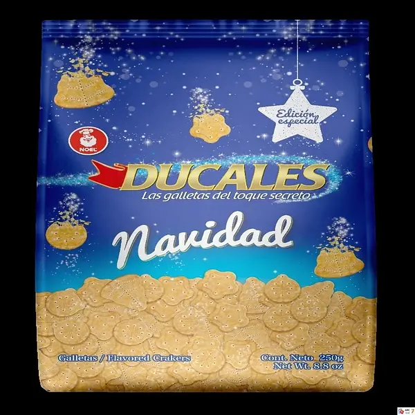 GALLETA NAVIDAD DUCALES NOEL*200G