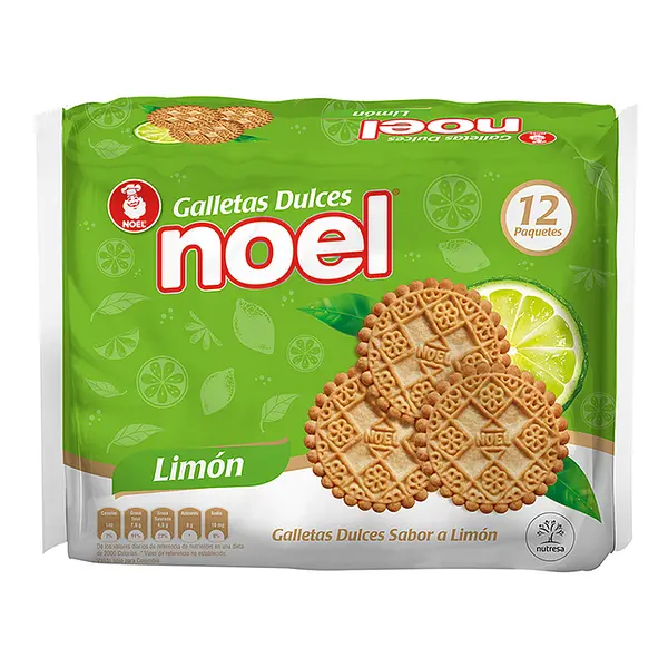 GALLETA LIMON NOEL*12G