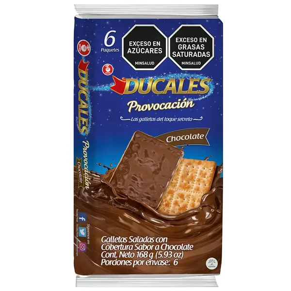 GALLETA PROVOCACION DUCALES CYC *6UND