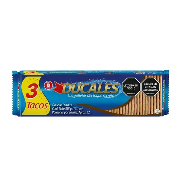 GALLETA DUCALES*3 TACO