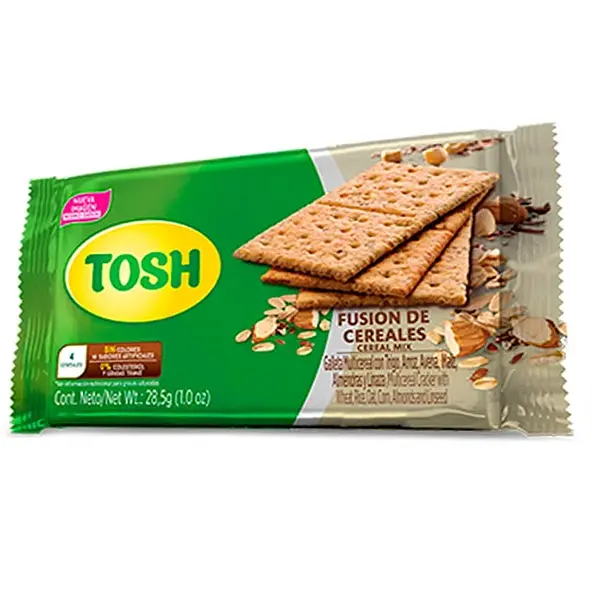 GALLETA CEREALES TOSH*25G