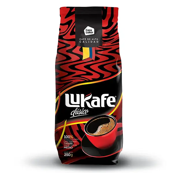 CAFE MOLIDO CLASICO LUKAFE*250G