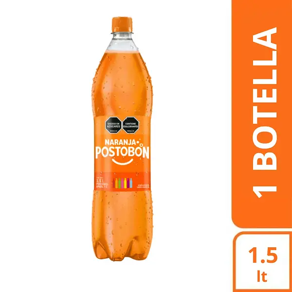 GASEOSA NARANJA POSTOBON*1.5ML