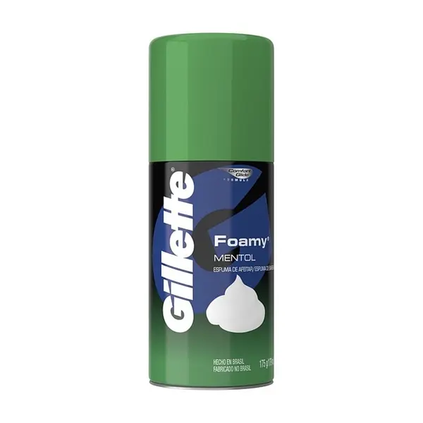 ESPUMA AFEITAR MENTOL GILLETTE*179ML
