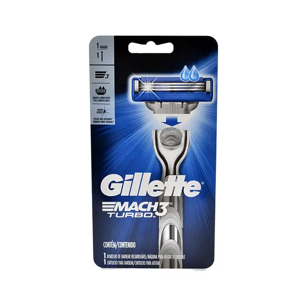 PRESTOBARBA MACH 3 TURBO GILLETTE
