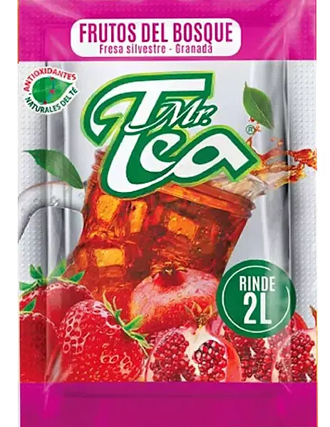 REFRESCO POLVO FRUTOS BOSQUE MR TEA*2L