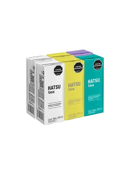 BEBIDA TE SURTIDA HATSU *6U*200ML