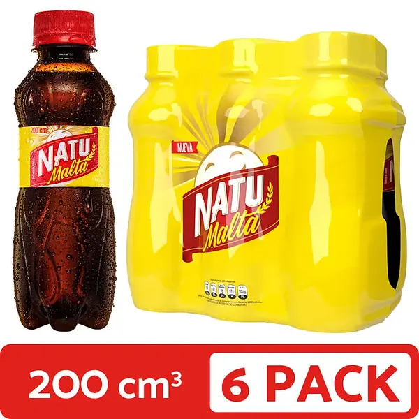MALTA NATUMALTA*200ML*6U
