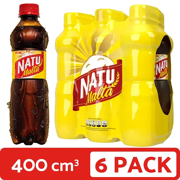 MALTA NATUMALTA *400ML *6U