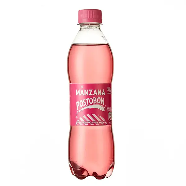 GASEOSA MANZANA POSTOBON*400ML