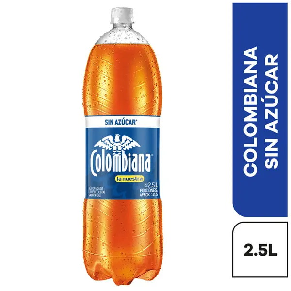 GASEOSA CERO COLOMBIANA POSTOBON 2.5L