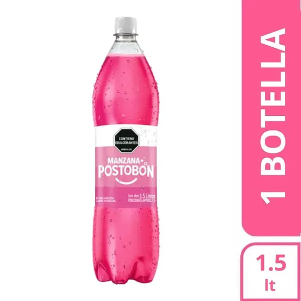 GASEOSA CERO MANZANA POSTOBON*1.5L