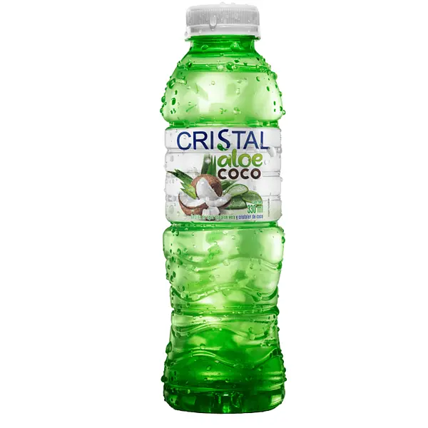 AGUA ALOE COCO CRISTAL*330ML