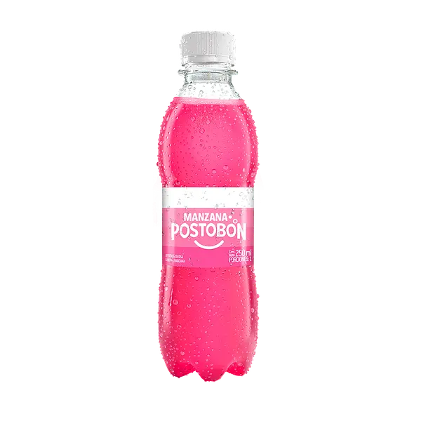 GASEOSA CERO MANZANA POSTOBON*250ML