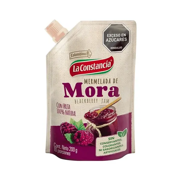MERMELADA MORA LA CONSTANCIA *200GR