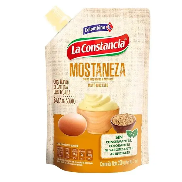 SALSA MOSTANEZA LA CONSTANCIA*200G