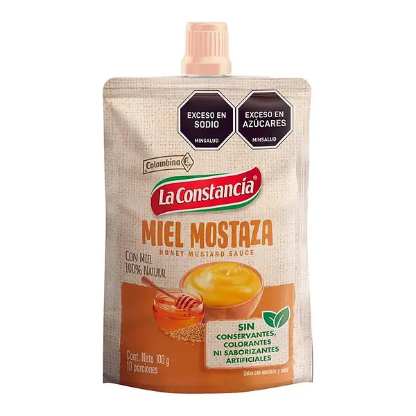 SALSA MIEL MOSTAZA LA CONSTANCIA*100G