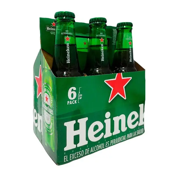 CERVEZA HEINEKEN *250ML*6U
