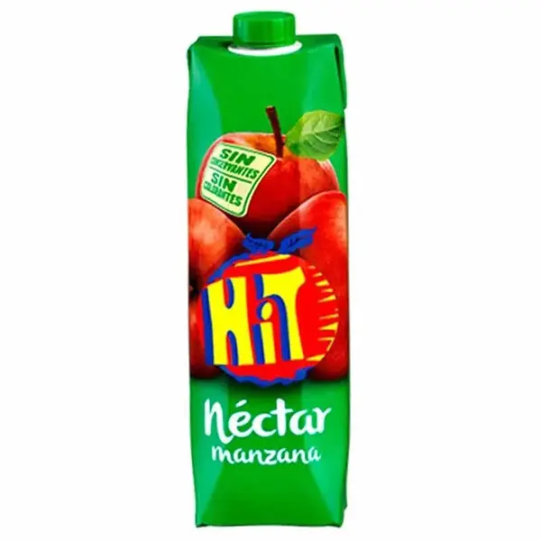 JUGO NECTAR MANZANA HIT*1LT