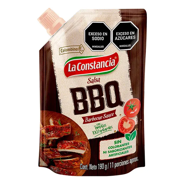 SALSA BBQ LA COSTANCIA COLOMBINA * 190G