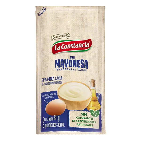 SALSA MAYONESA LA CONSTANCIA * 80G