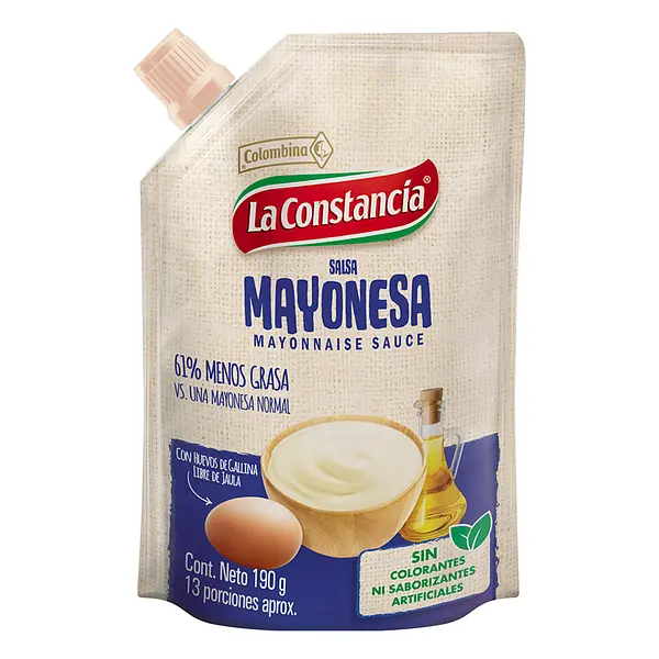 SALSA MAYONESA LA CONSTANCIA * 190G