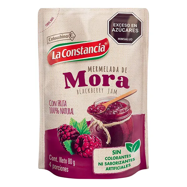 MERMELADA MORA LA CONSTANCIA*80G