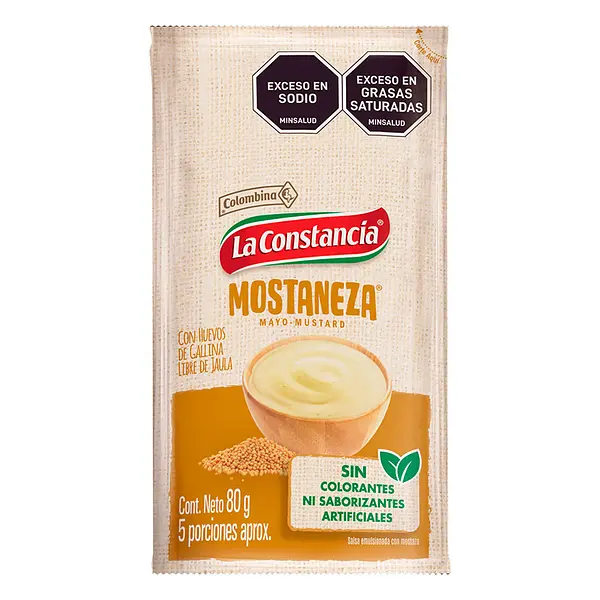 SALSA MOSTANEZA LA CONTANCIA*80GR