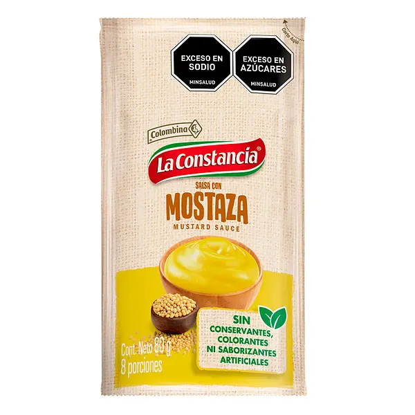 SALSA MOSTAZA LA CONSTANCIA*80G