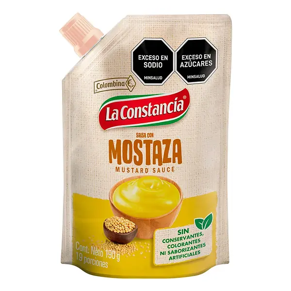 SALSA MOSTAZA LA CONSTANCIA*190G