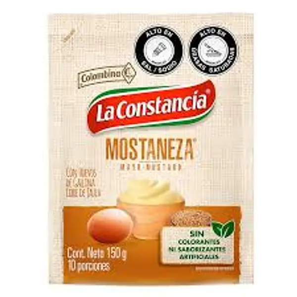 SALSA MOSTANEZA LA CONSTANCIA *150 GR