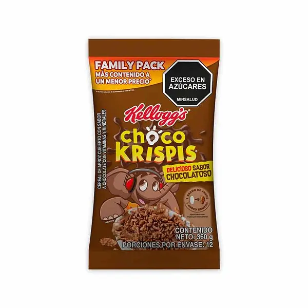 CEREAL CHOCO KRISPIS KELLOGGS*370GR