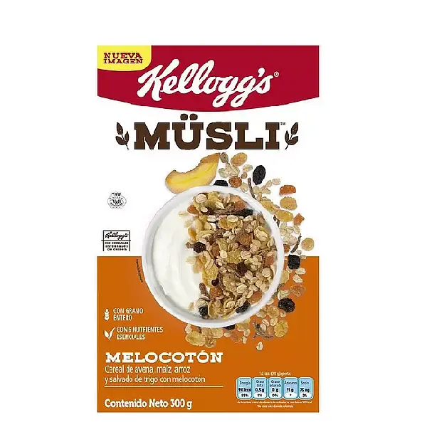 CEREAL MELOCOTON KELLOGGS*300GR