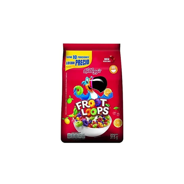 CEREAL FROOT LOOPS KELLOGGS*315GR