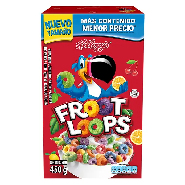 CEREAL FROOT LOOPS KELLOGGS*450GR
