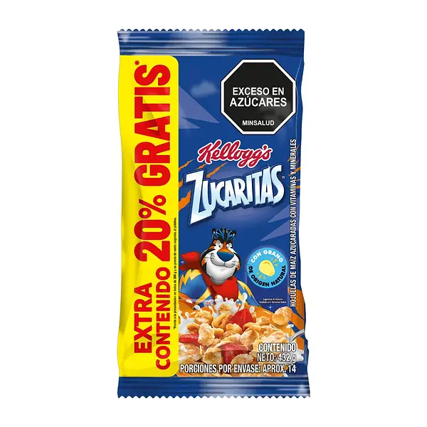 CEREAL ZUCARITAS KELLOGGS*432G
