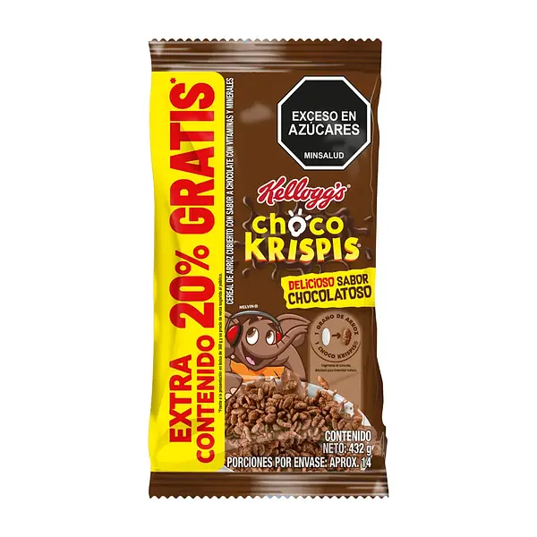 CEREAL CHOCO KRISPI * 432G