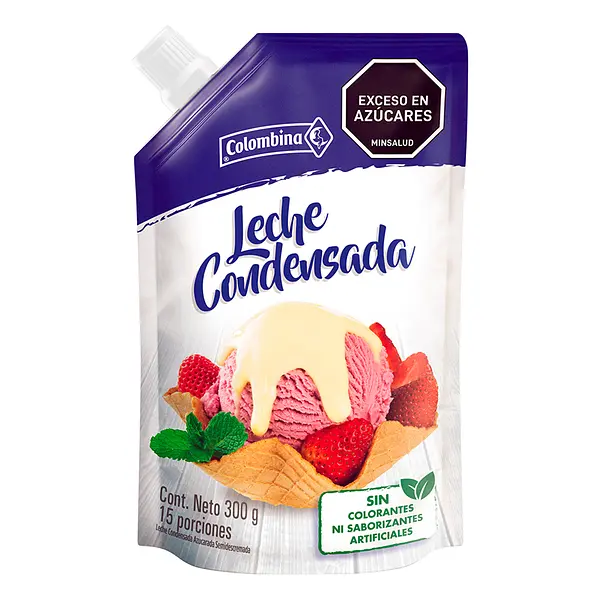 LECHE CONDENSADA COLOMBINA*300G
