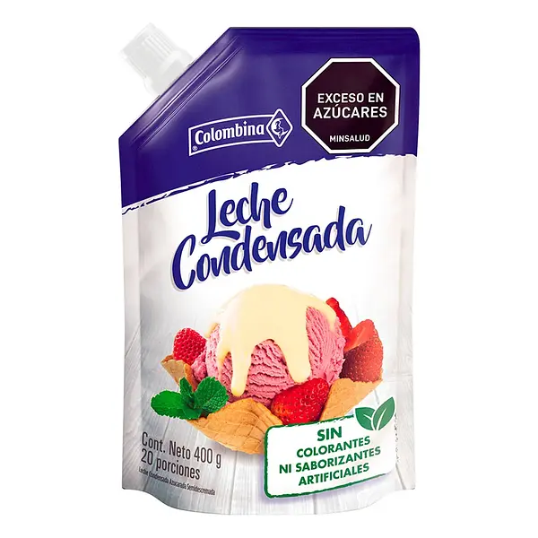 LECHE CONDENSADA COLOMBINA *400 G