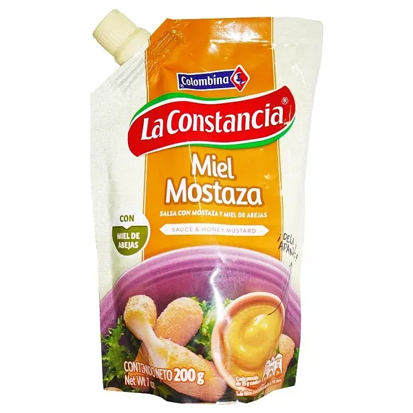 SALSA MIEL MOSTAZA LA CONSTANCIA*200G